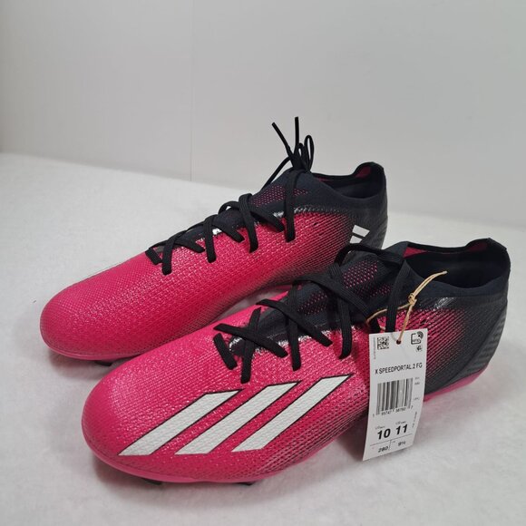 NEW Adidas X Speedportal.2 FG Soccer‎ Cleats Pink Black GV9563 M Size 10 W 11 main image 7